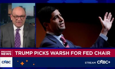 Trump nominates Kevin Warsh for Federal Reserve chair to succeed Jerome Powell