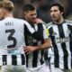 Bruno Guimaraes reacts after suffering an injury in Newcastle United's game against PSV Eindhoven at St James' Park on 21 January, 2026