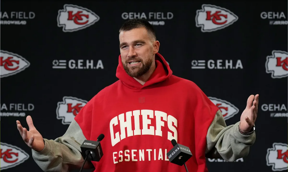 Travis Kelce would be willing to shave in a strange way in order to erase his most controversial past