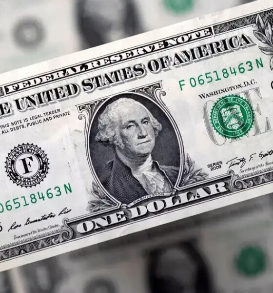 Dollar falls most since 2017 on Fed rate cut bets