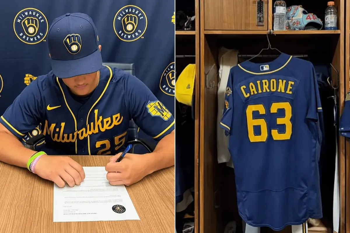 Milwaukee Brewers prospect Frank Cairone hospitalized after serious accident
