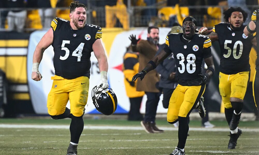 Steelers win AFC North showdown vs Ravens after allegedly tampering with the field using a priest's holy water