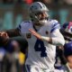 Dak Prescott makes no excuses and sums up the Cowboys' season with a surprising word