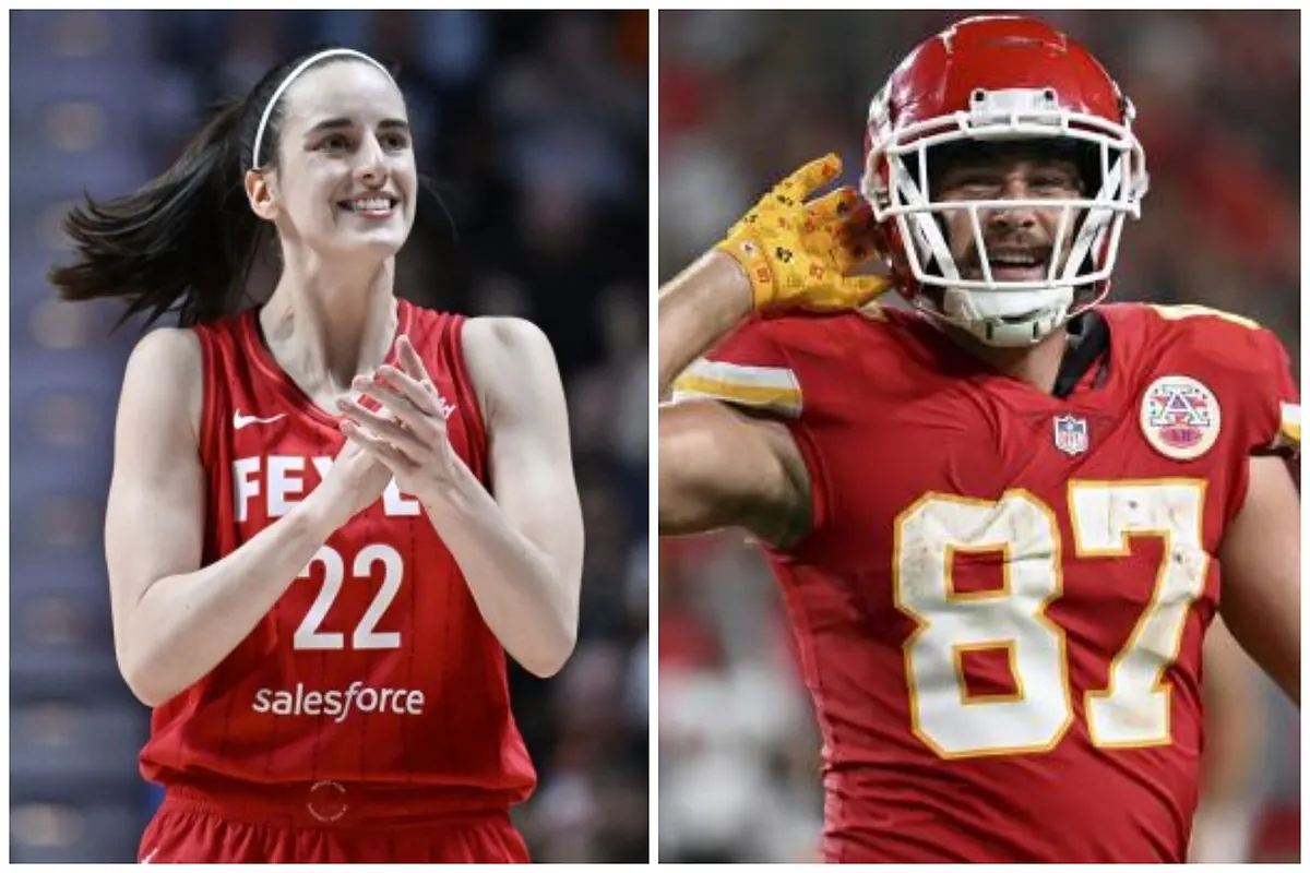 Caitlin Clark congratulates Travis Kelce while desperately waiting for his NFL retirement decision