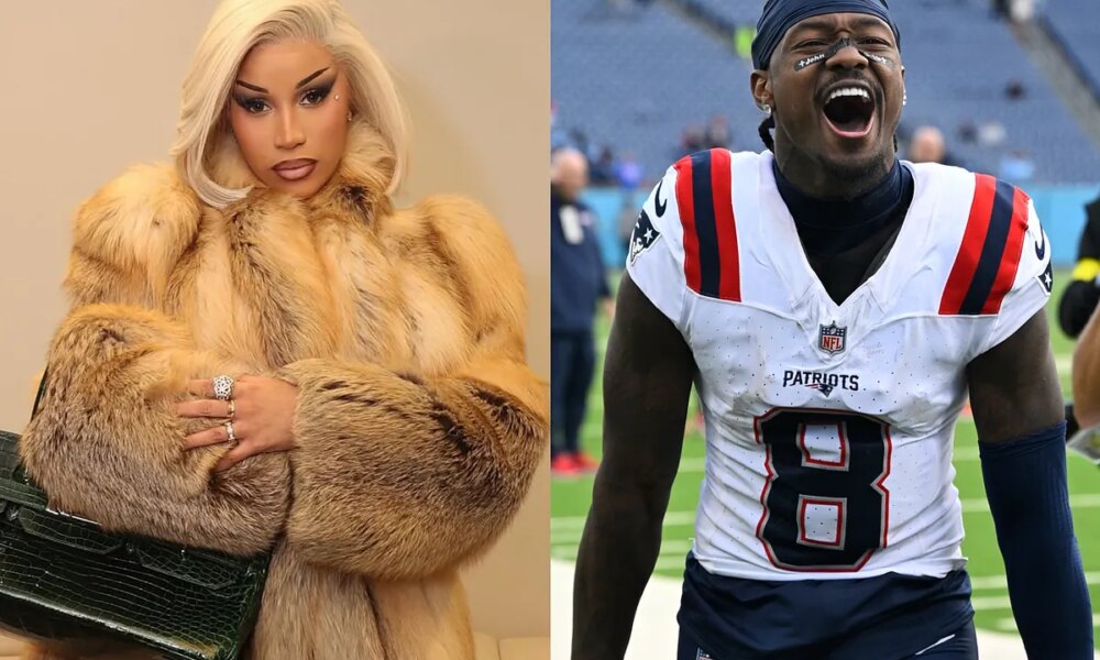 Cardi B celebrates Stefon Diggs' new record amid allegations