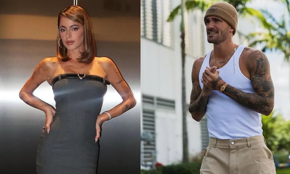 Rodrigo De Paul and Tini Stoessel share a deeply personal and intimate moment