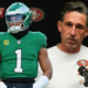 Kyle Shanahan praises Jalen Hurts even though everyone knows he prefers Brock Purdy