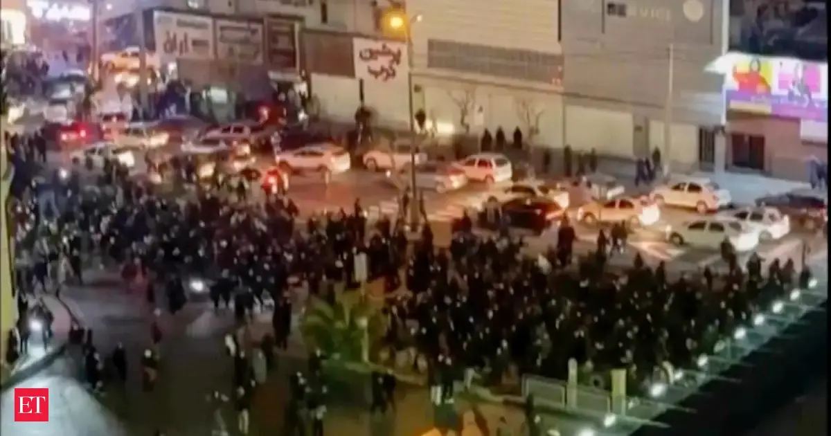 Iran supreme leader signals crackdown coming as protesters are 'ruining their own streets' for Trump