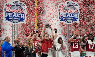 Indiana punches ticket to CFP title with dominant Peach Bowl win over Oregon