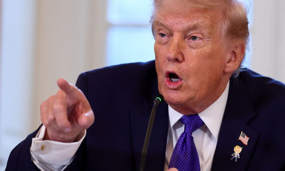 US President Donald Trump Iran