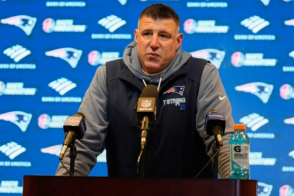 Mike Vrabel bloodied in Patriots playoff win: Coach takes celebratory headbutt