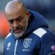 West Ham United manager Nuno Espirito Santo before the match
