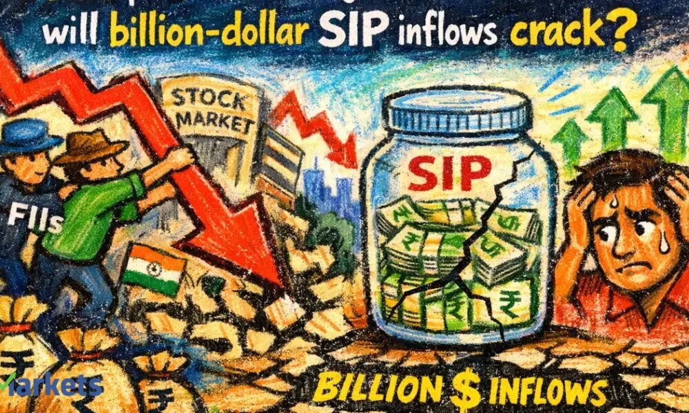 As FIIs pull out and drag India stock market returns, will billion-dollar SIP inflows crack?