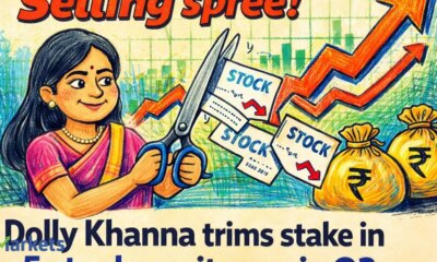Selling spree! Dolly Khanna trims stake in 5 stocks, exits one in Q3. Do you own any?