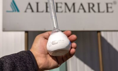 Albemarle Stock Rises on Another Upgrade. Higher Lithium Prices Are Driving Shares.