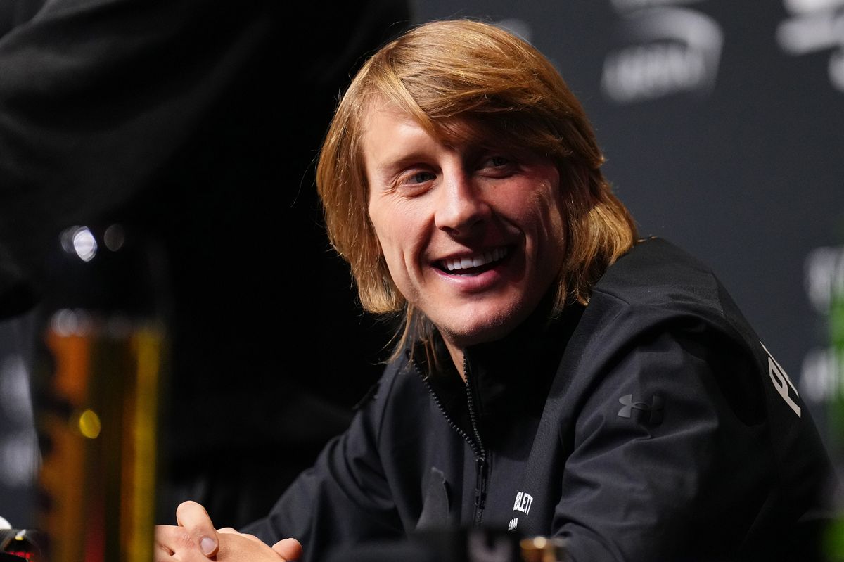 Paddy Pimblett ahead of his fight with Justin Gaethje
