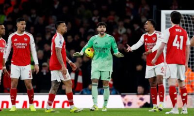 Arsenal players vs Man Utd