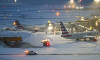 American Airlines planes at LaGuardia Airport in New York.