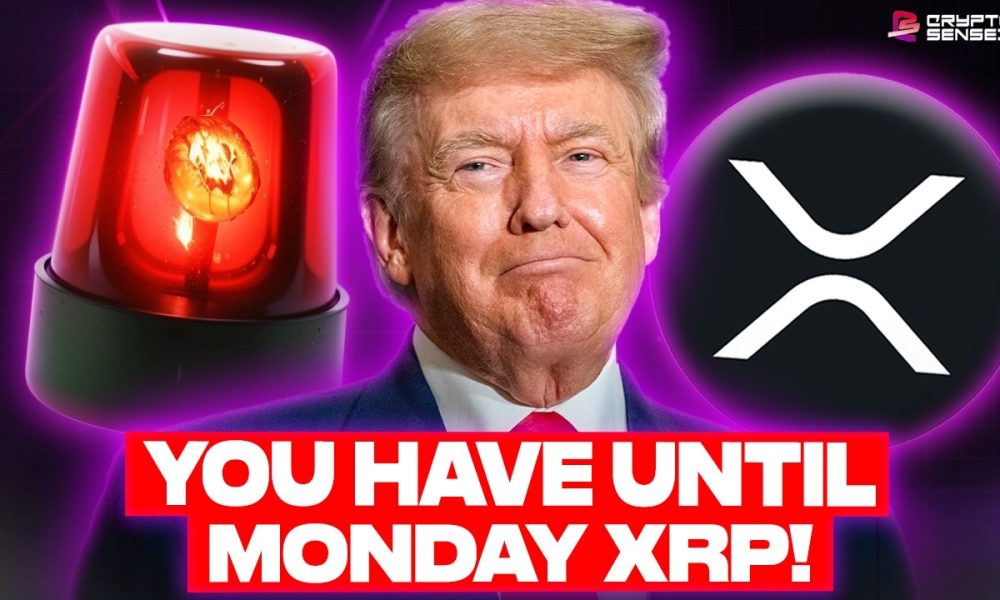 BREAKING THIS CHANGES EVERYTHING!! YOU HAVE UNTIL MONDAY XRP HOLDERS