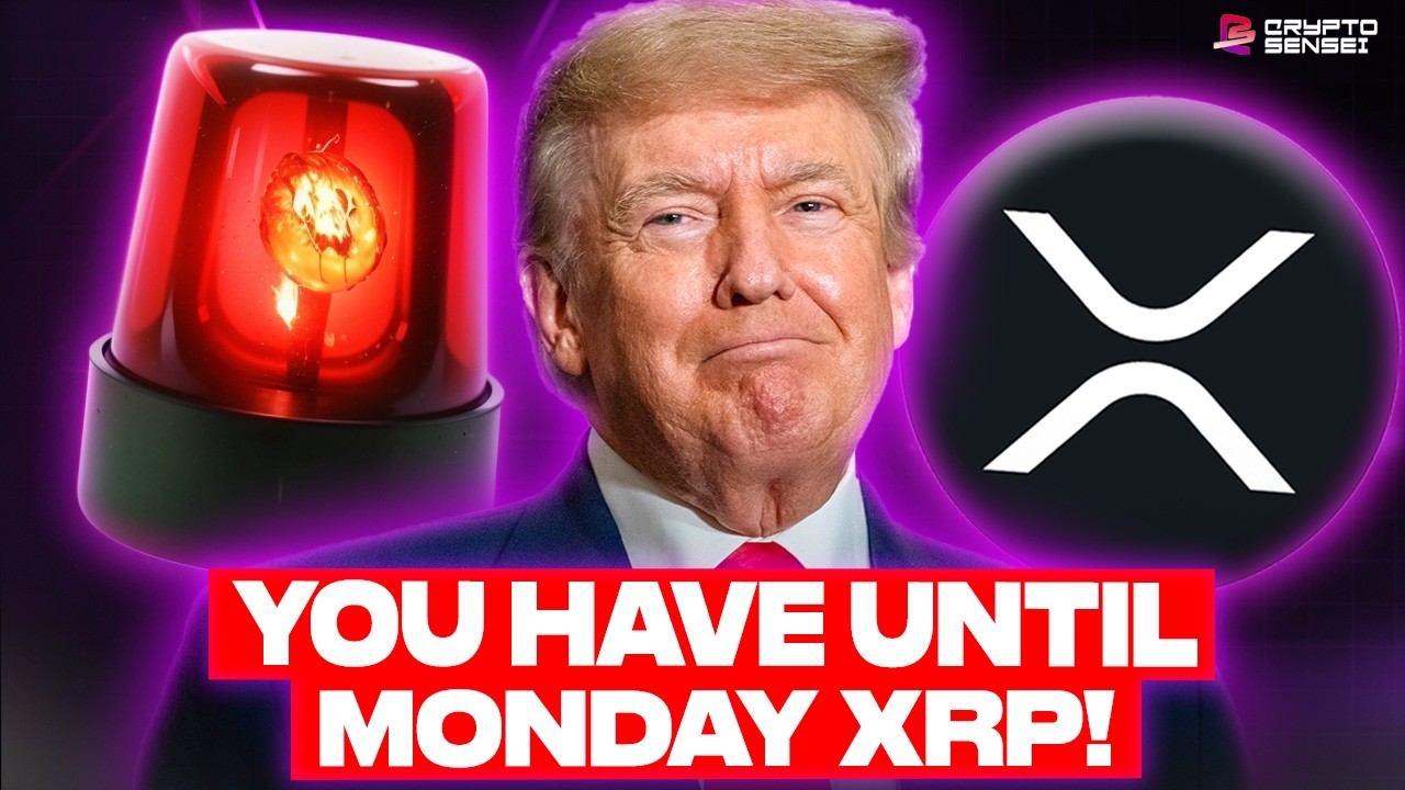BREAKING THIS CHANGES EVERYTHING!! YOU HAVE UNTIL MONDAY XRP HOLDERS
