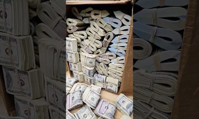 Amsr unboxing 1 million dollars money cash dinero. #money #motivation #dinero
