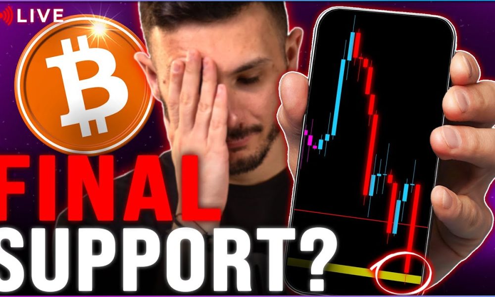 LIVE: Bitcoin Dumping! What Happens Next?