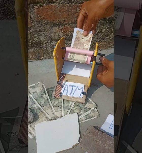 This Machine Turns Paper into Money! #moneytips #gadgetsshorts #artshorts