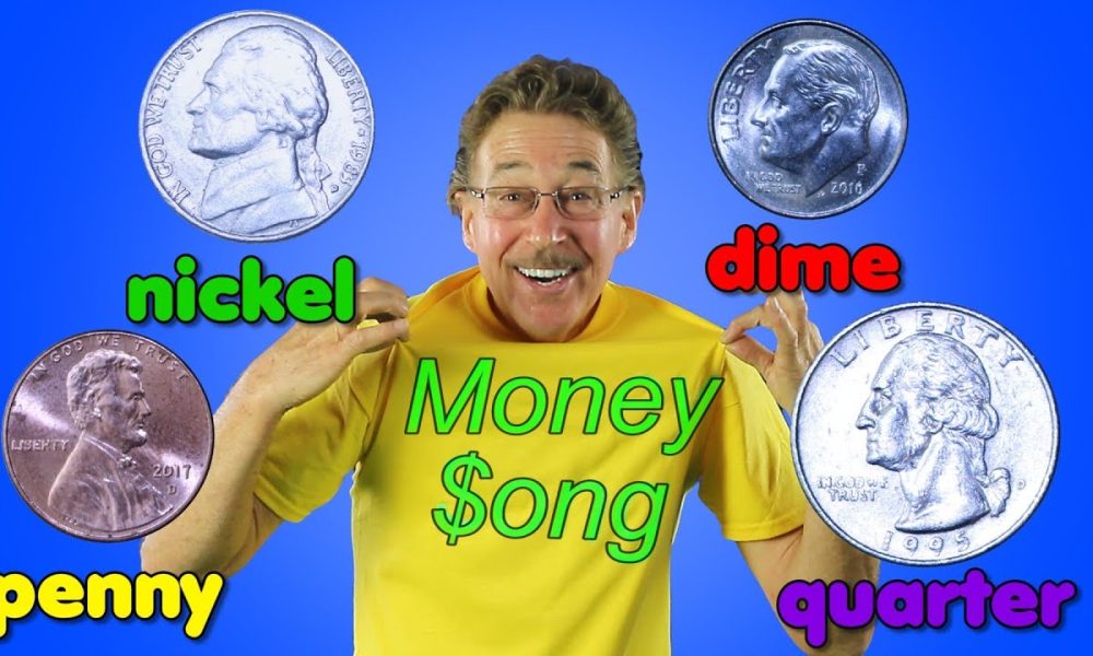 The Money Song | Penny, Nickel, Dime, Quarter | Jack Hartmann Money Song
