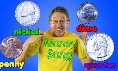 The Money Song | Penny, Nickel, Dime, Quarter | Jack Hartmann Money Song