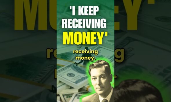 'I Keep Receiving Money' | Neville Goddard #shorts #world #youtube #meditation #manifestation