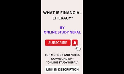 What is Financial Literacy? || Define Financial Literacy.||