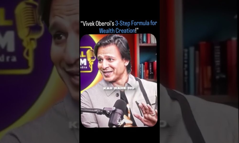 "Vivek Oberoi's 3-Step Formula for Financial Freedom | Smart Savings & Wealth Creation" #vivekoberoi