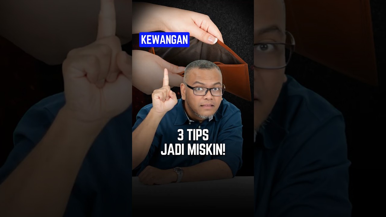 3 Tips jadi miskin