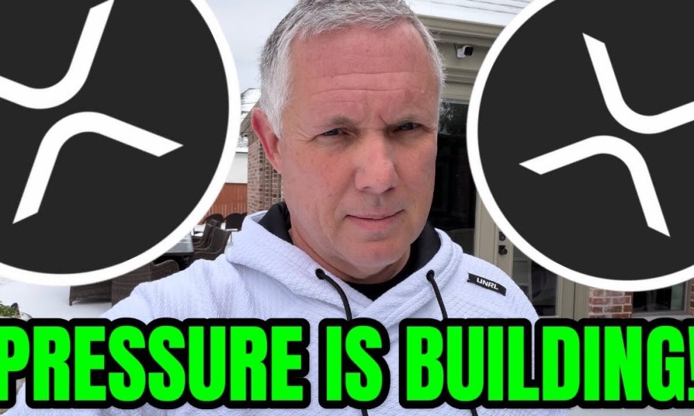 XRP! THE PRESSURE IS BUILDING XRP HOLDERS!