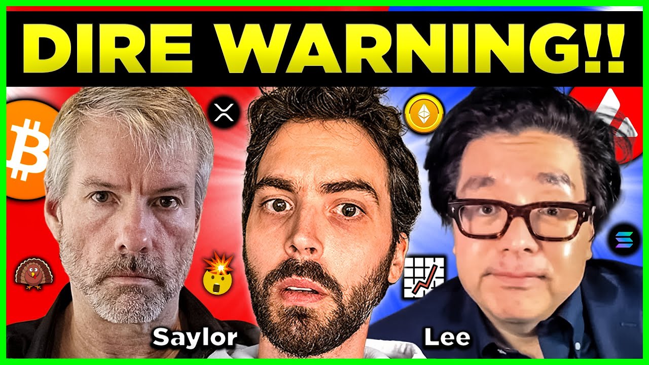 Michael Saylor & Tom Lee DIRE WARNING to Bitcoin & ETH Holders.