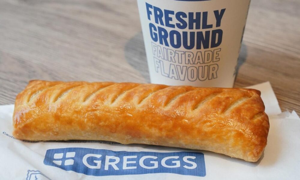 Greggs increases the price of its sausage rolls and lattes