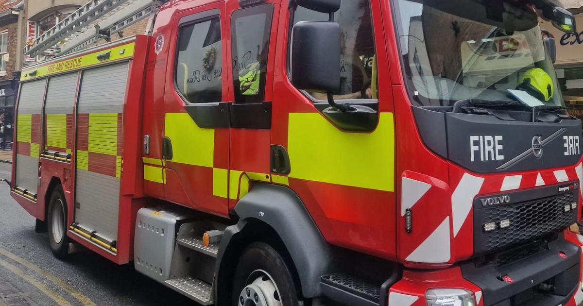 Fire crews called to roof fire in Skeldergate, York