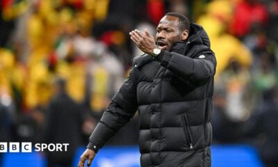 Senegal head coach Pape Thiaw