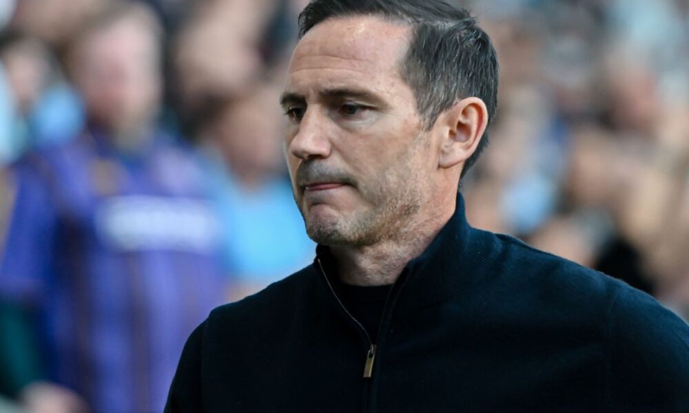 Frank Lampard during Coventry City's defeat to Sunderland on Friday night