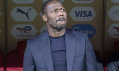 Senegal head coach Pape Thiaw