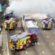 M25 traffic LIVE as motorway closed due to lorry fire chaos