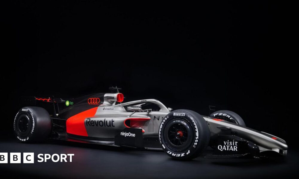 The Audi F1 2026 car