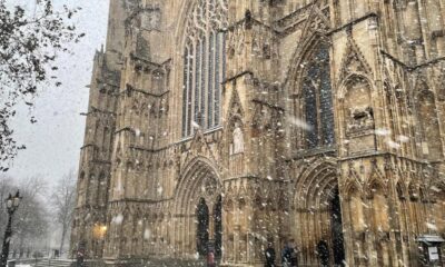 Met Office issues yellow snow and ice warning for York