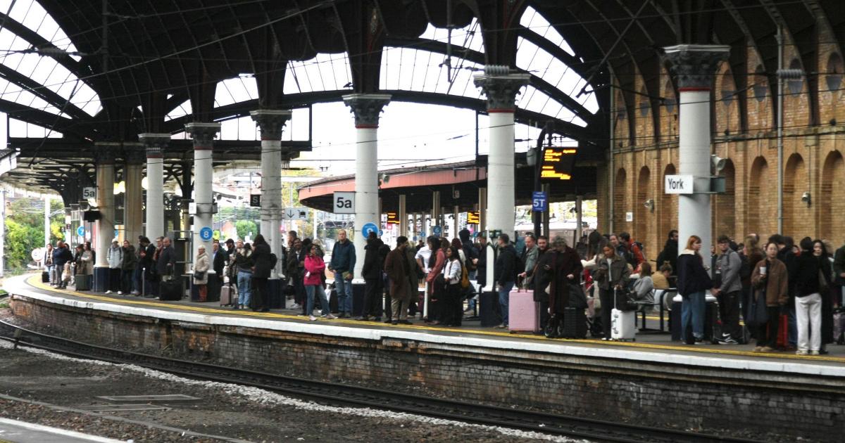 Rail disruption on York to Leeds line due to incident