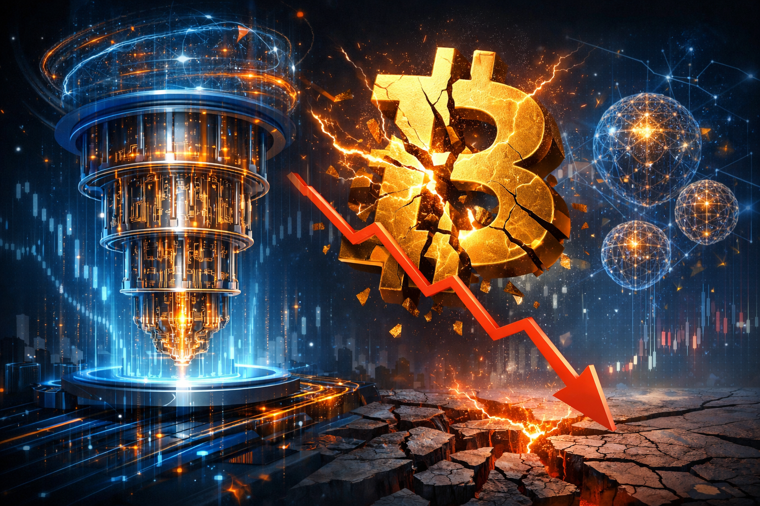 Bitcoin Price Fell Sharply