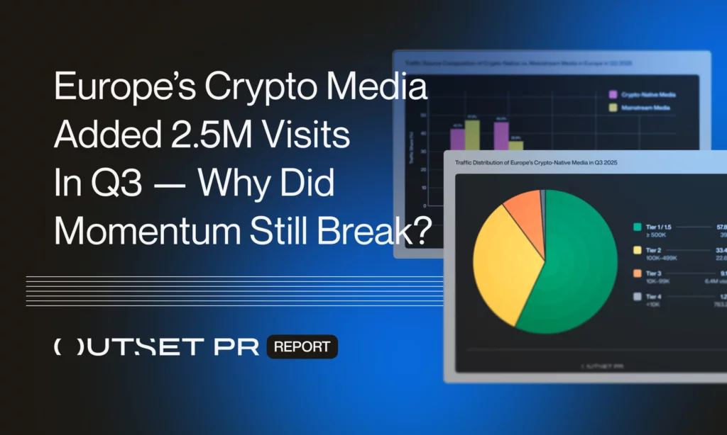 5 countries dominate Europe crypto media traffic in Q3