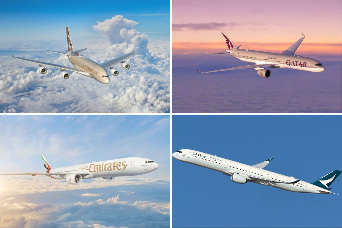 2026 World's safest airlines Etihad Emirates Qatar