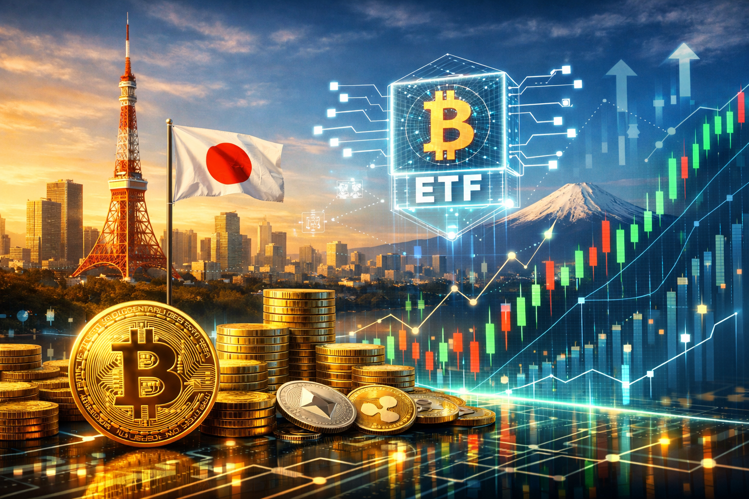 Crypto ETFs move closer in Japan amid tax cuts and regulatory reset