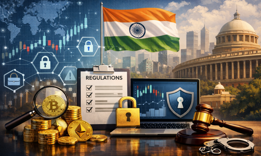 India tightens crypto oversight as exchanges move under FIU monitoring