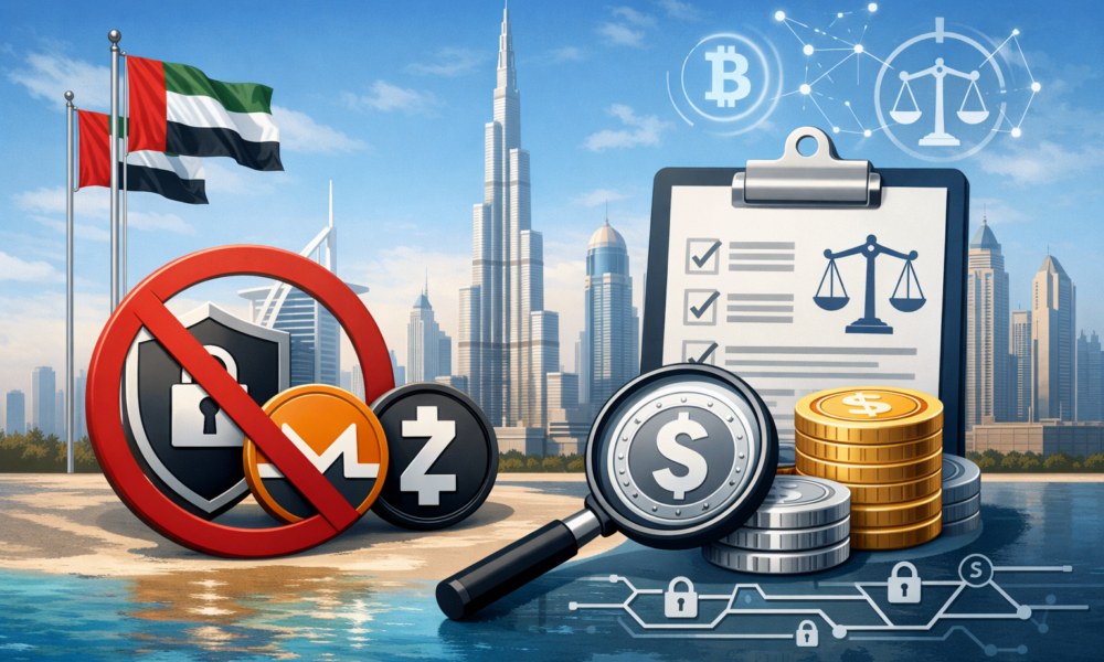 Dubai crypto rules tighten as DFSA bans privacy tokens and rewrites approval process